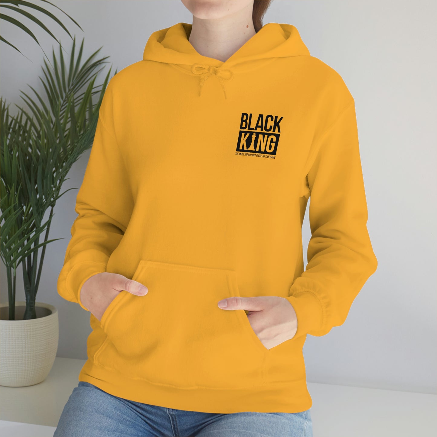 Black Kings -Chess- Heavy Blend Hooded Sweatshirt