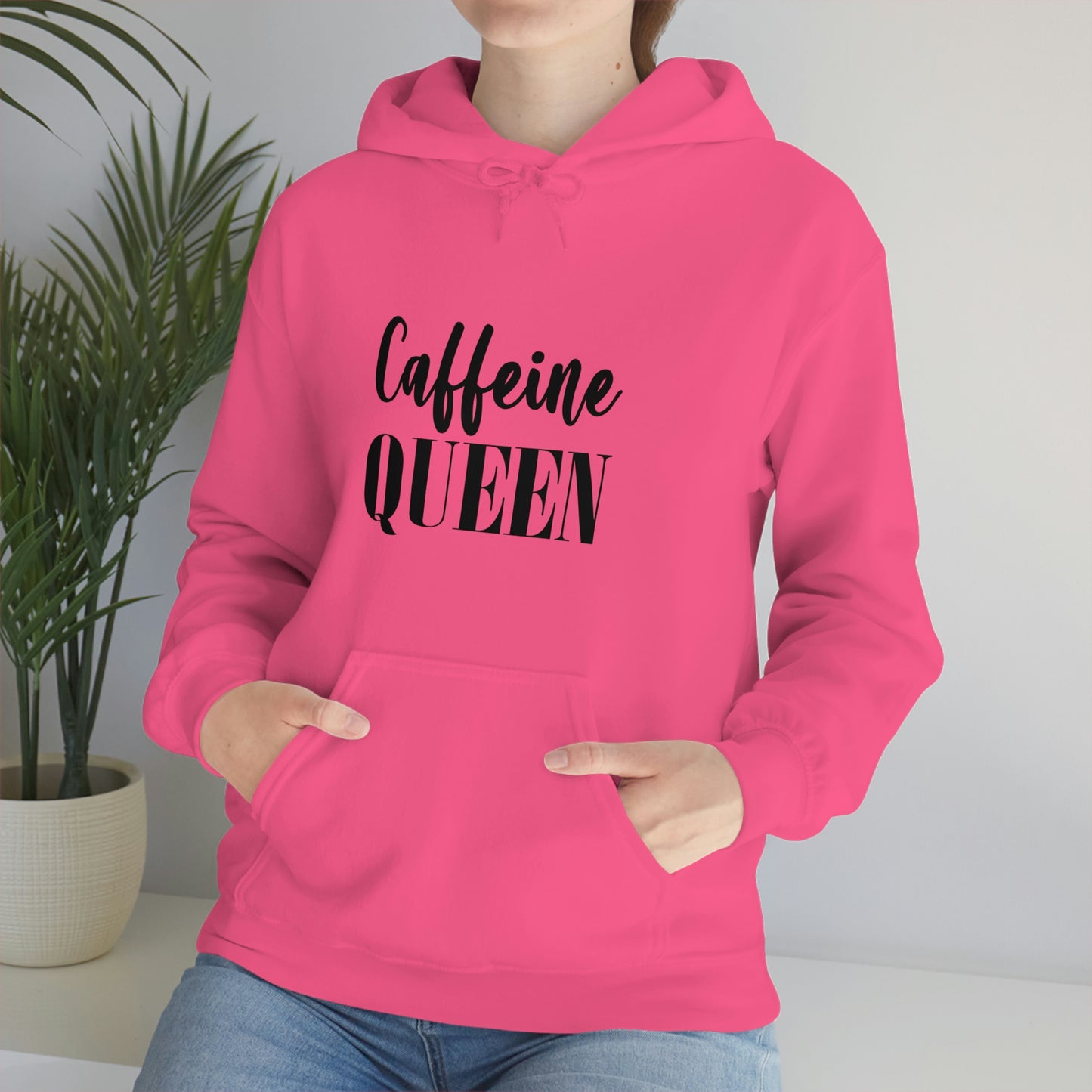 Caffeine Queen Unisex Heavy Blend Hooded Sweatshirt