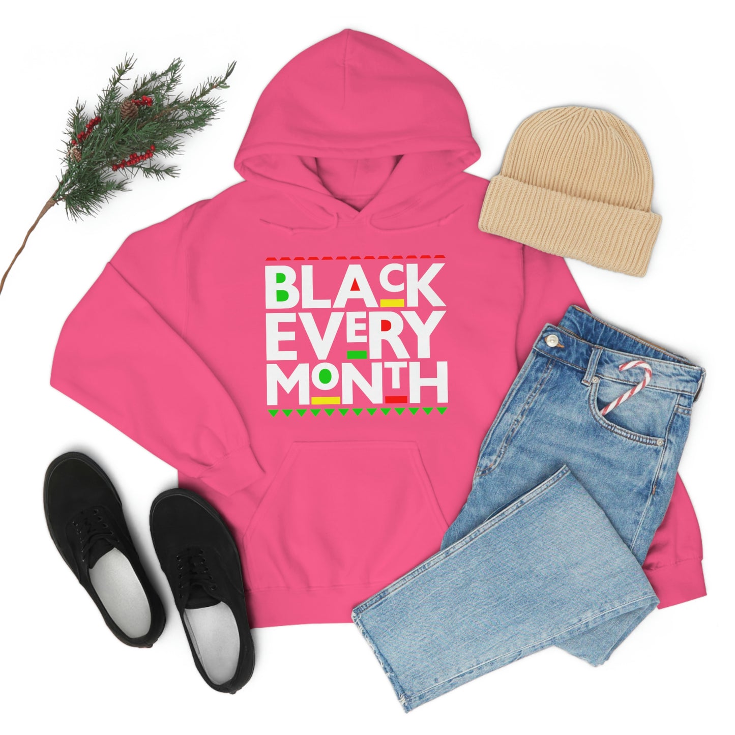 Black Every Month-Unisex Heavy Blend Hooded Sweatshirt