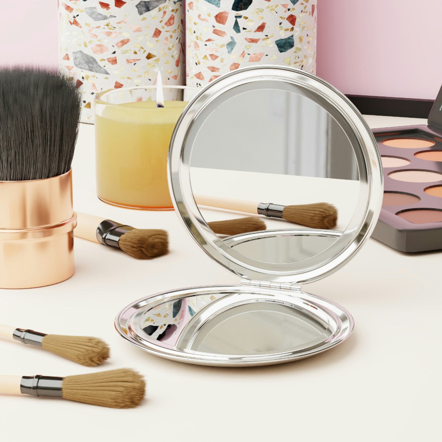 She is Unique-Compact Travel Mirror