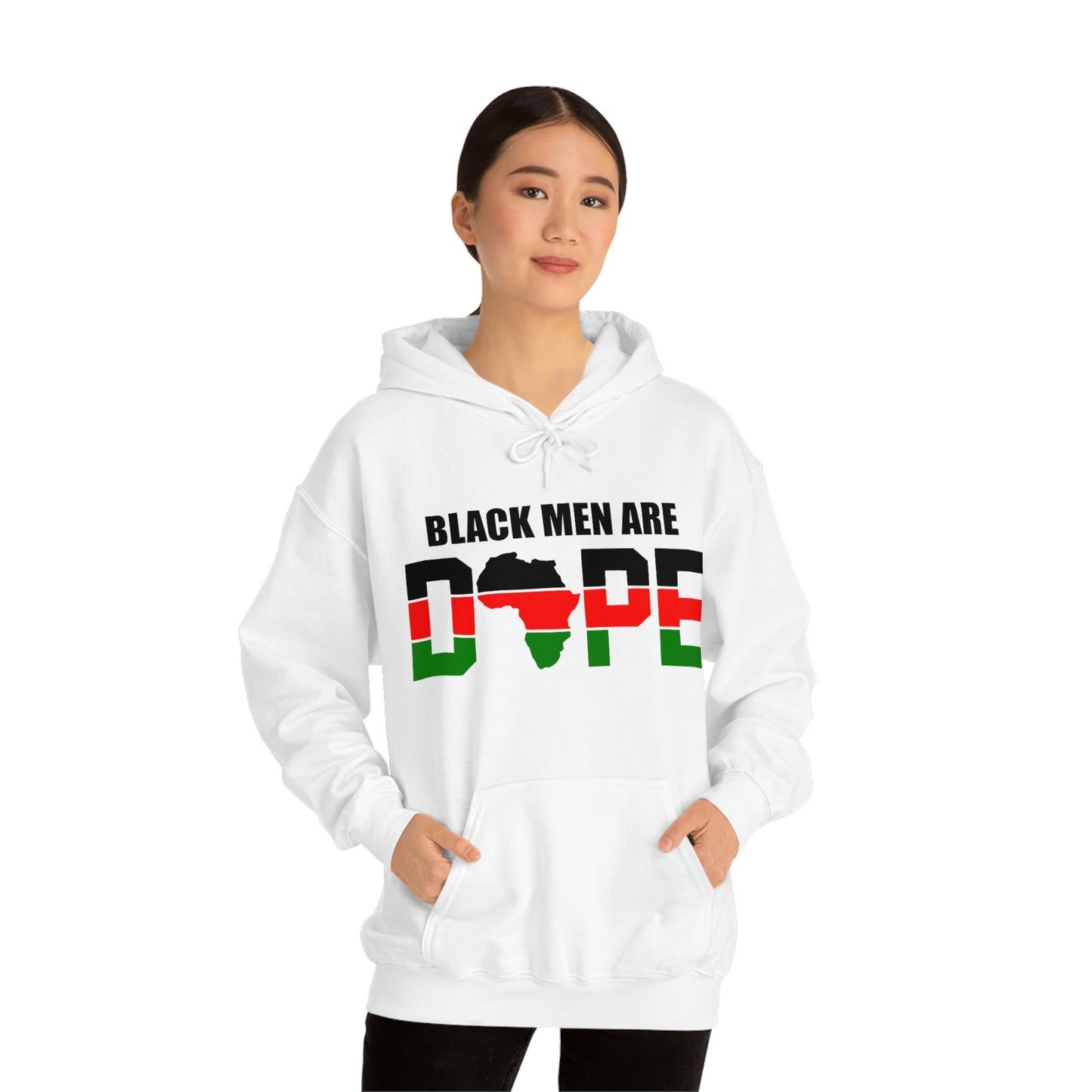 Black Men are Dope- Unisex Heavy Blend Hooded Sweatshirt