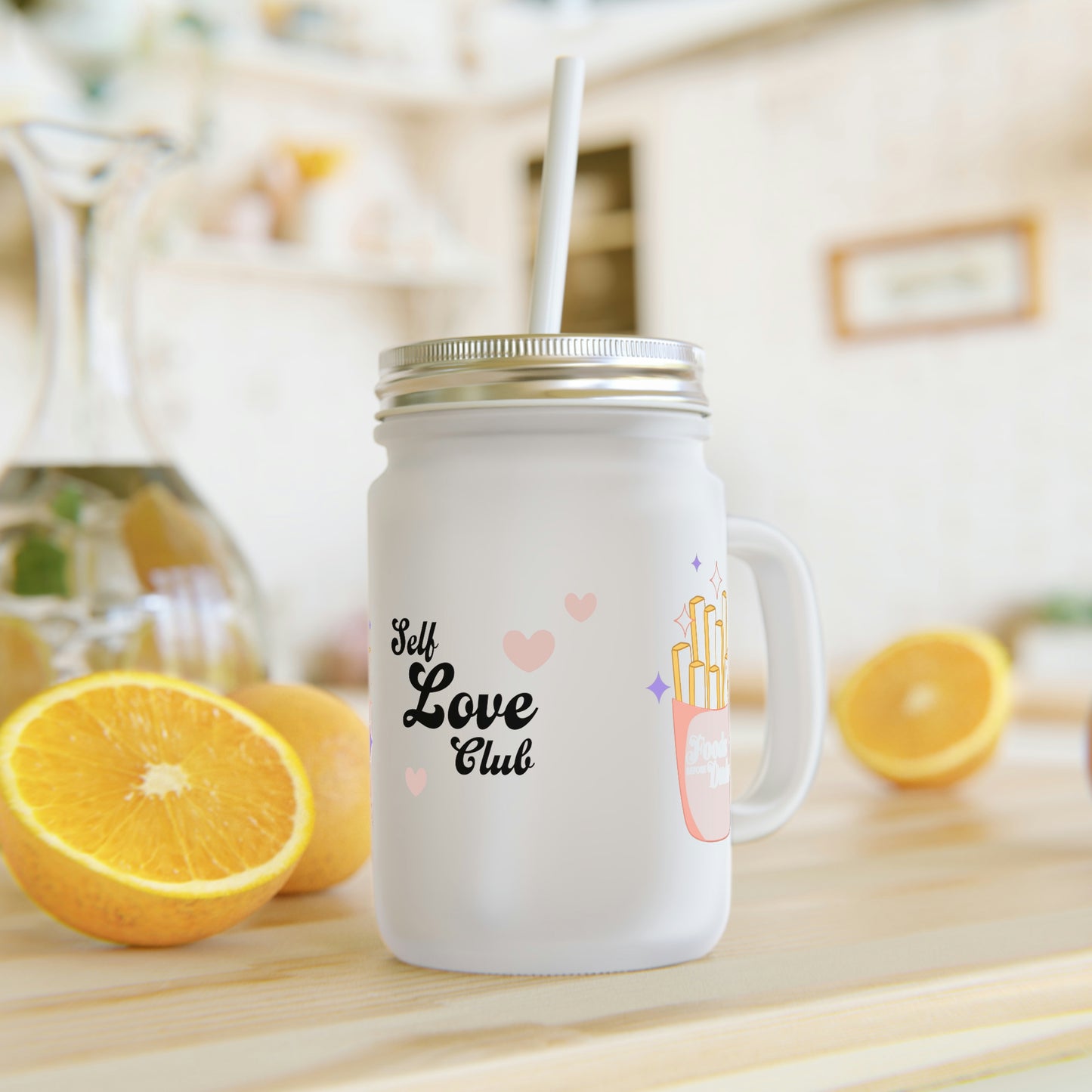 Self Love- Mason Jar