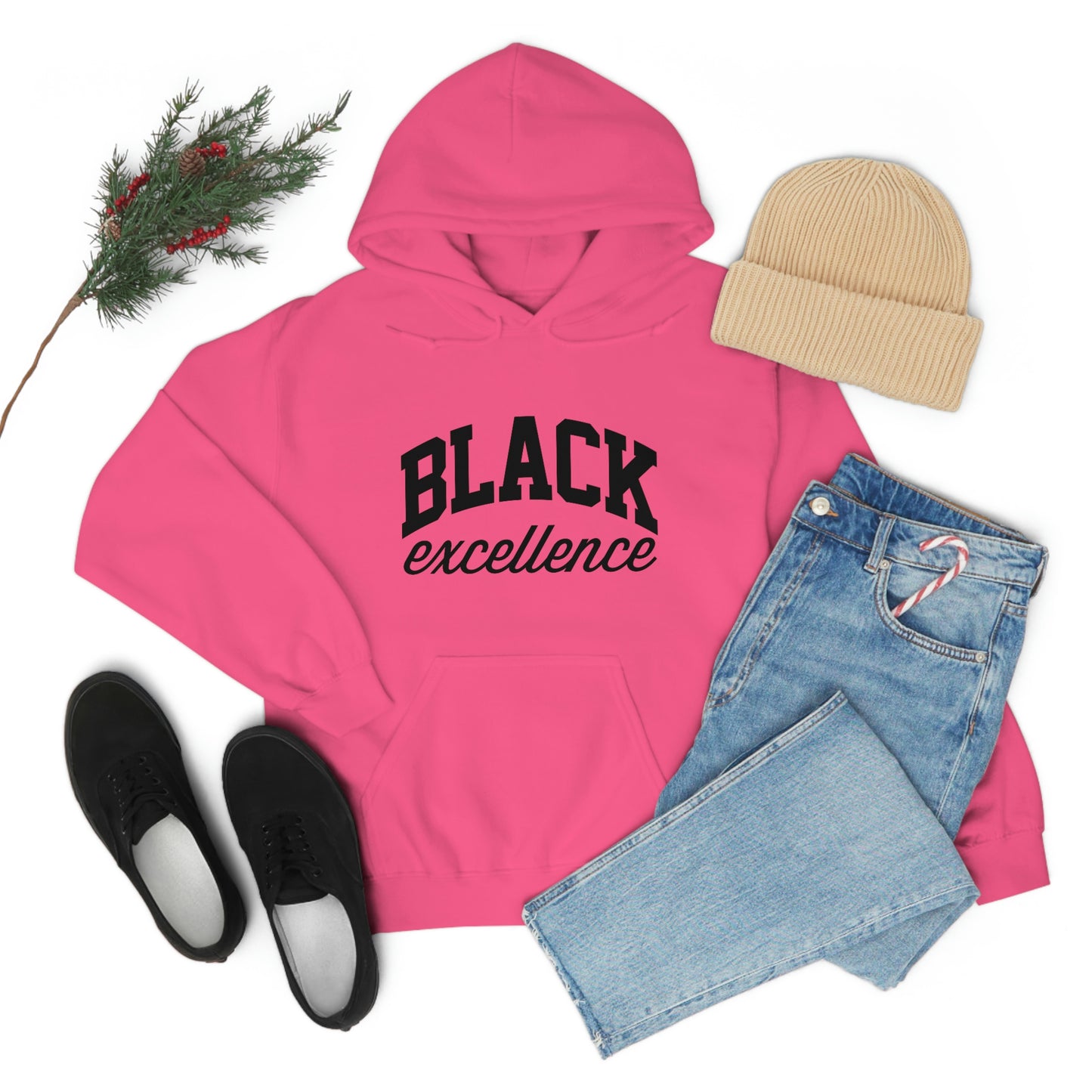 Black Excellence-Unisex Heavy Blend Hooded Sweatshirt