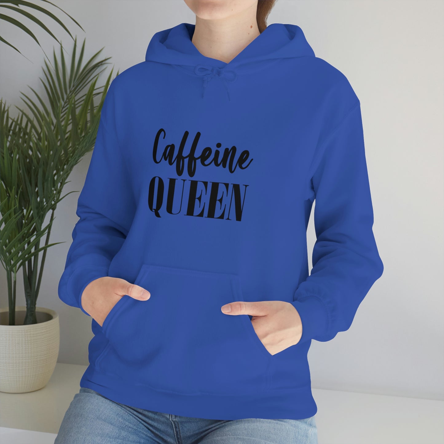 Caffeine Queen Unisex Heavy Blend Hooded Sweatshirt