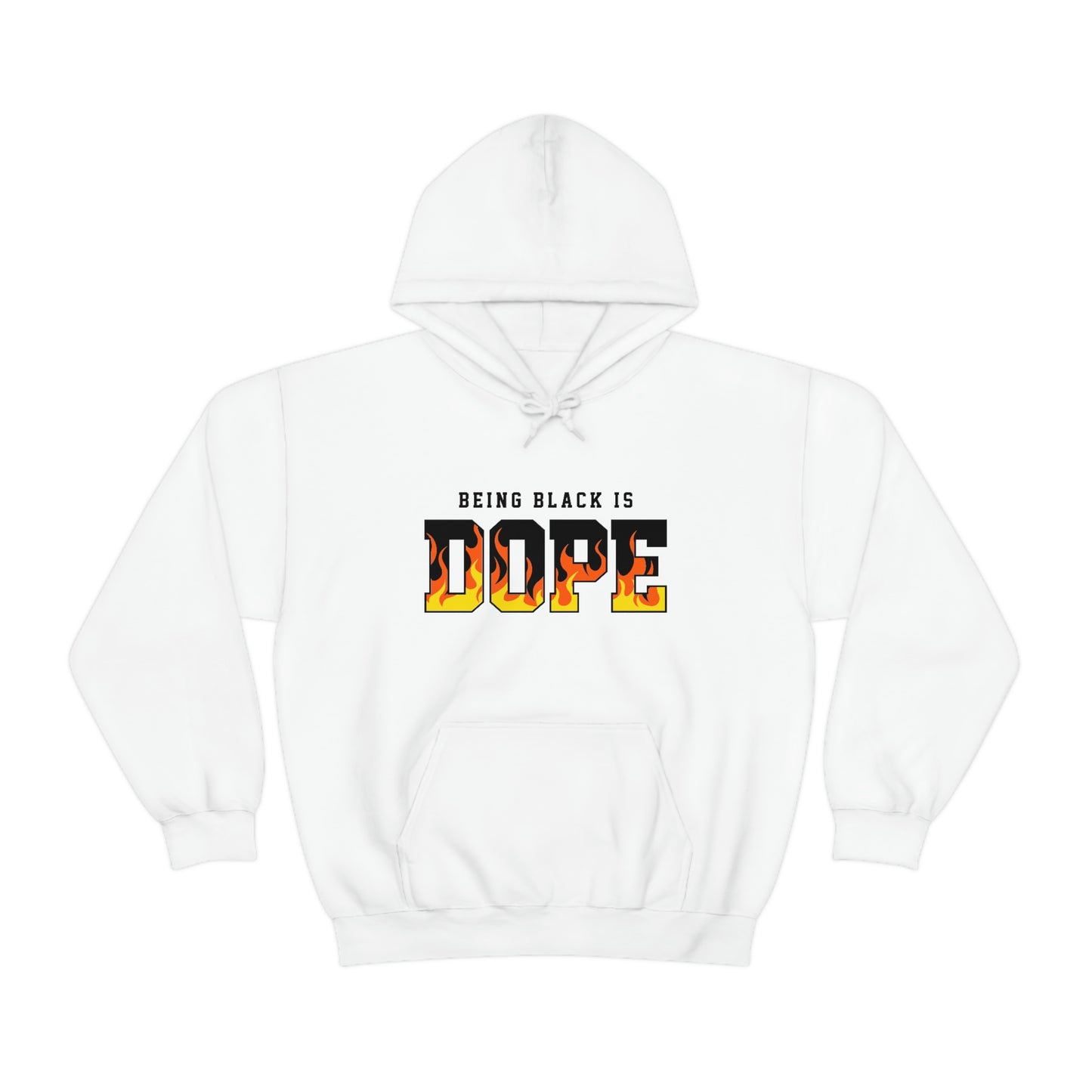 Being Black is Dope- Unisex Heavy Blend Hooded Sweatshirt