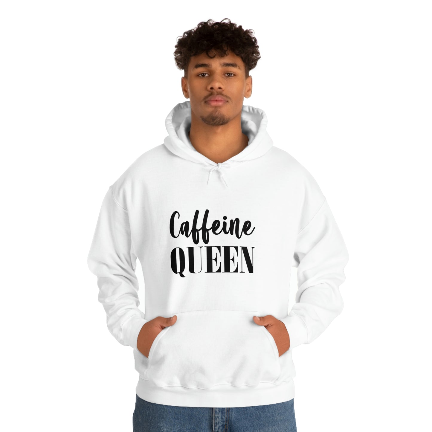 Caffeine Queen Unisex Heavy Blend Hooded Sweatshirt