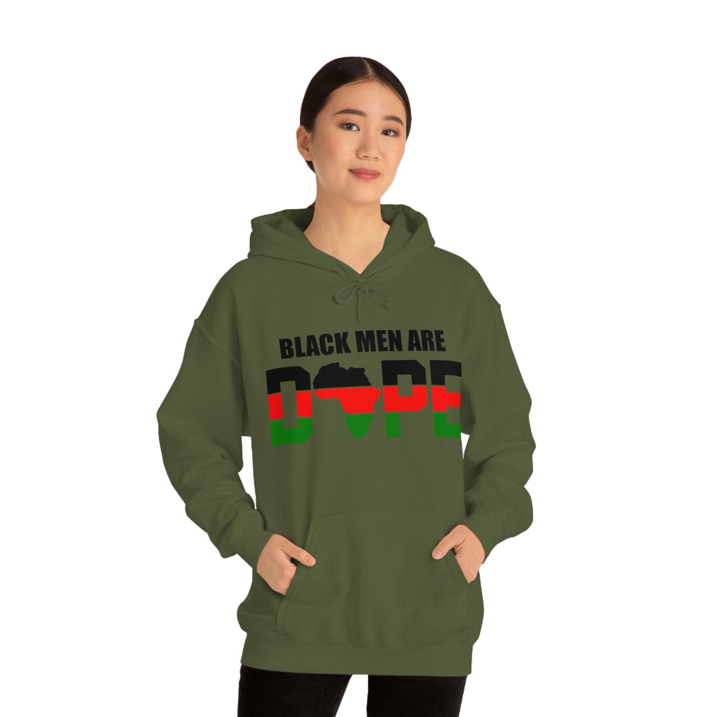 Black Men are Dope- Unisex Heavy Blend Hooded Sweatshirt