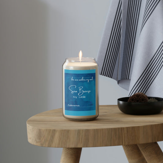 Sea Breeze Scented Candle, 13.75oz