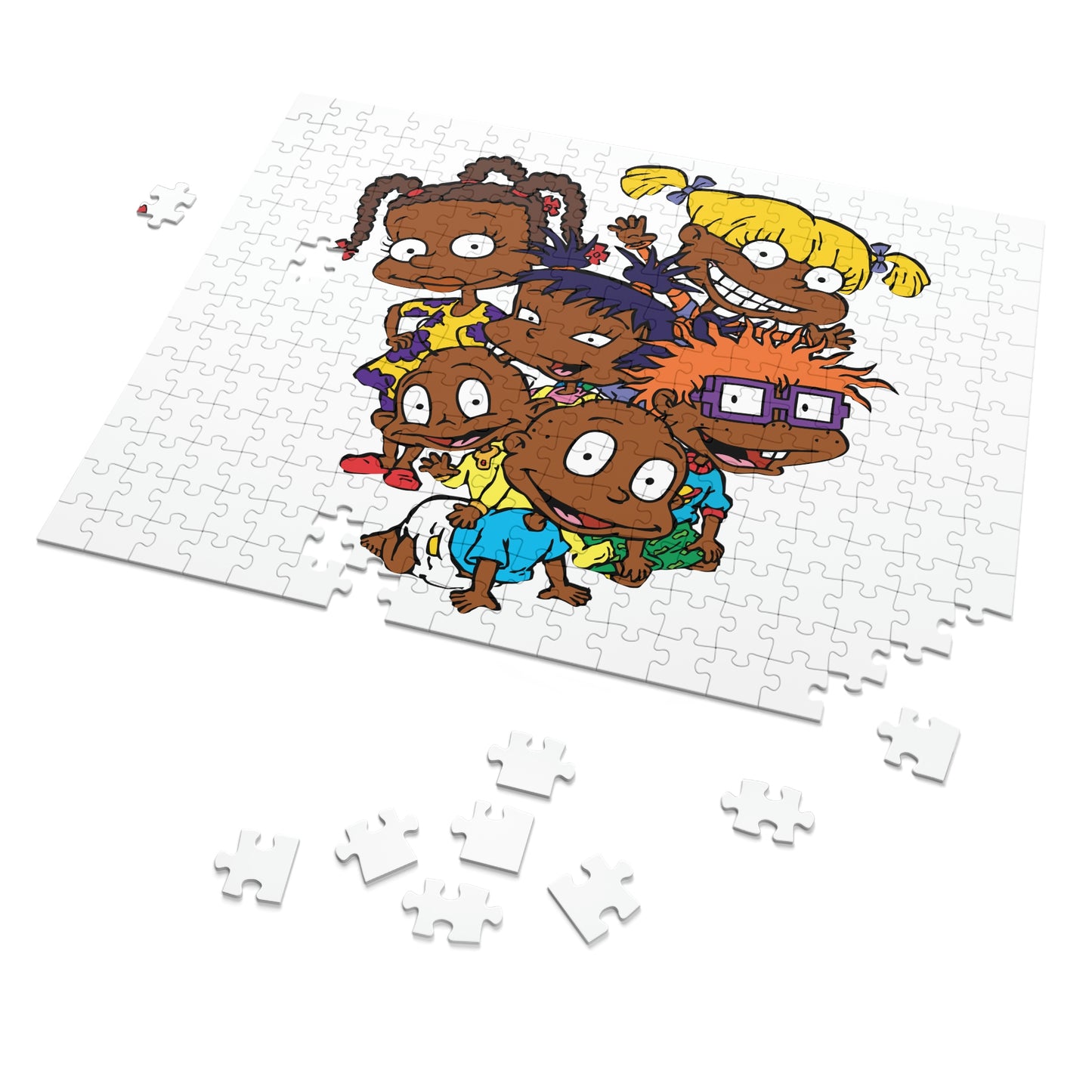 Afro-Ruggrats- Jigsaw Puzzle (30, 110, 252, 500,1000-Piece)