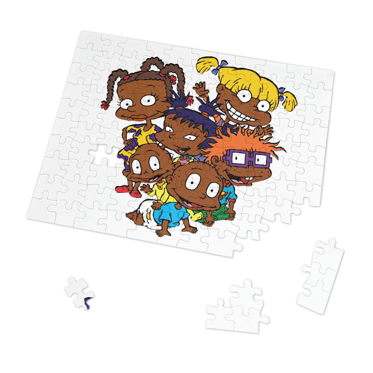 Afro-Ruggrats- Jigsaw Puzzle (30, 110, 252, 500,1000-Piece)