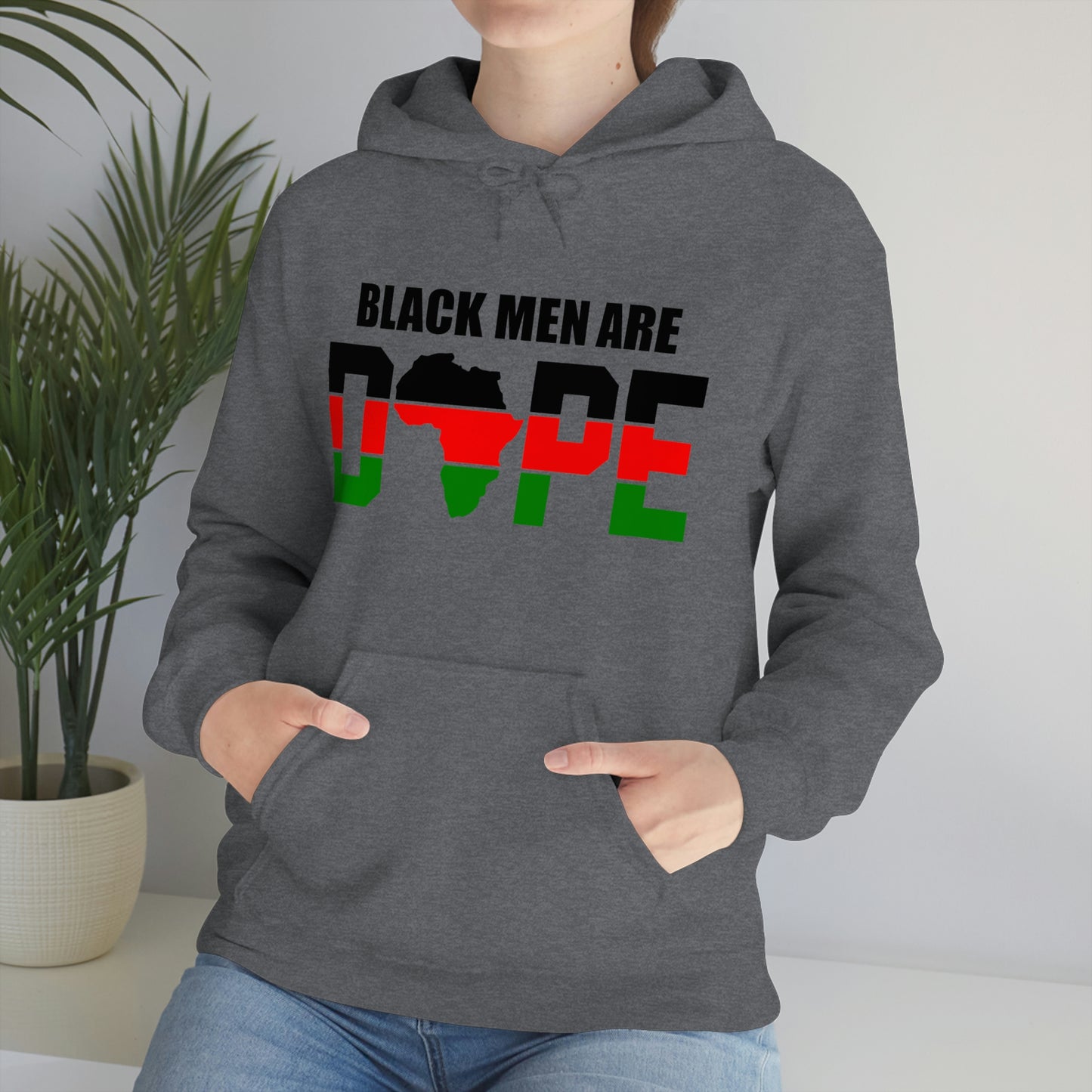 Black Men are Dope- Unisex Heavy Blend Hooded Sweatshirt