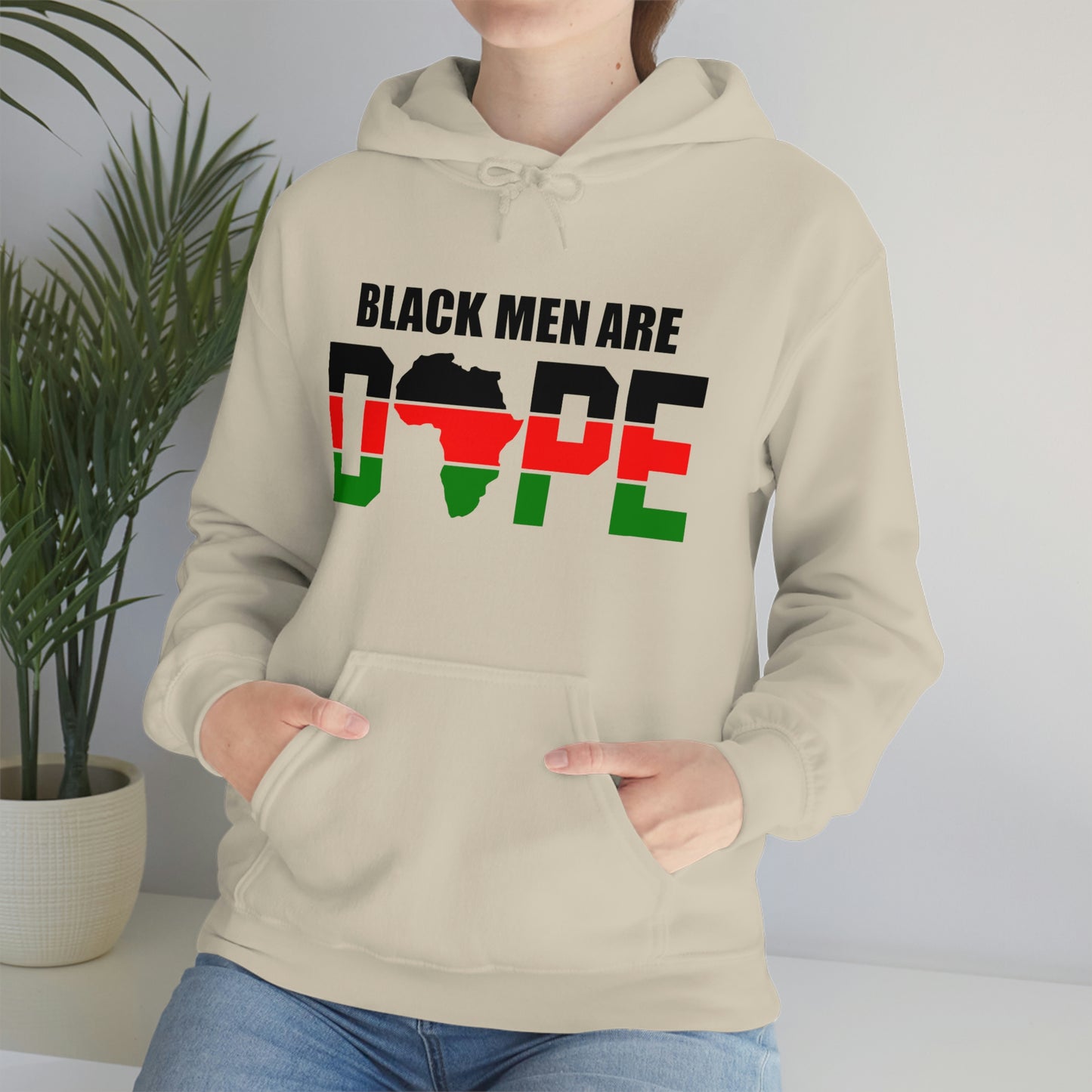 Black Men are Dope- Unisex Heavy Blend Hooded Sweatshirt