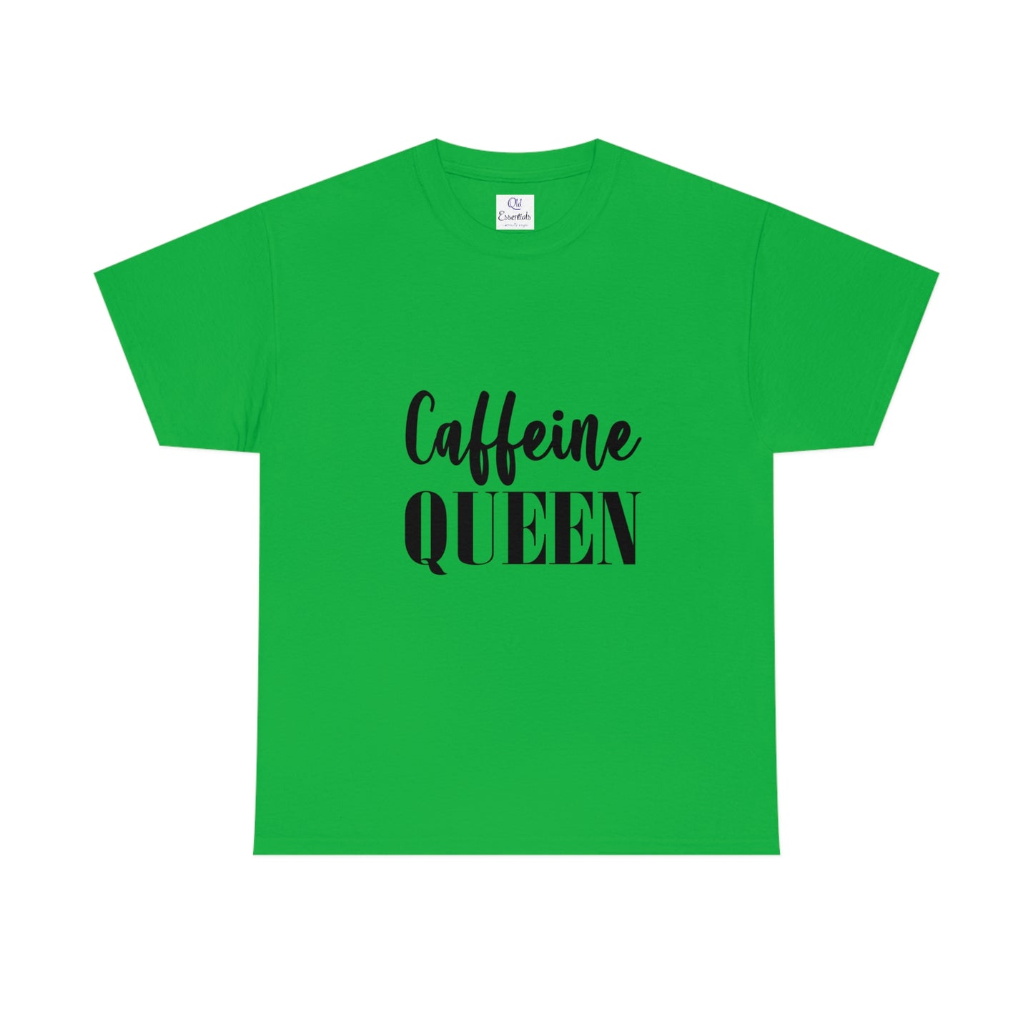 Caffeine Queen, Unisex Heavy Cotton Tee