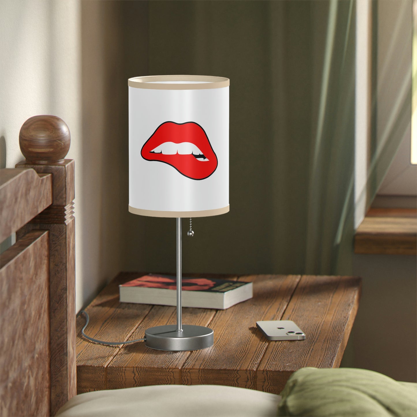 Red Lips-Lamp on a Stand, US|CA plug