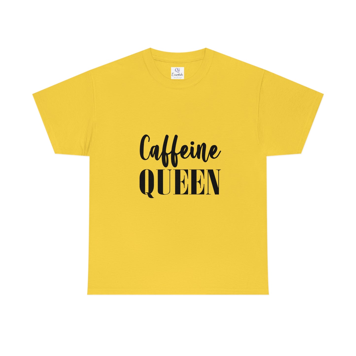 Caffeine Queen, Unisex Heavy Cotton Tee