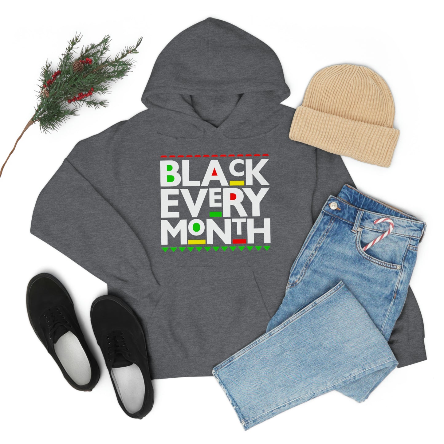 Black Every Month-Unisex Heavy Blend Hooded Sweatshirt