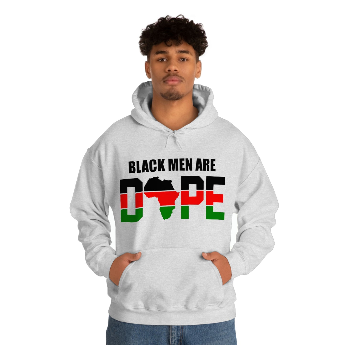 Black Men are Dope- Unisex Heavy Blend Hooded Sweatshirt