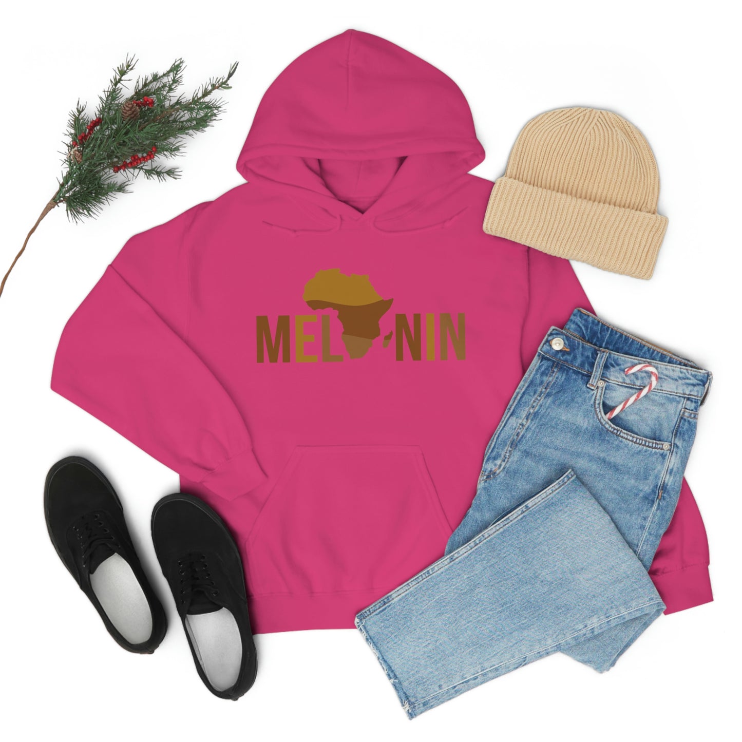 Melanin-Unisex Heavy Blend Hooded Sweatshirt