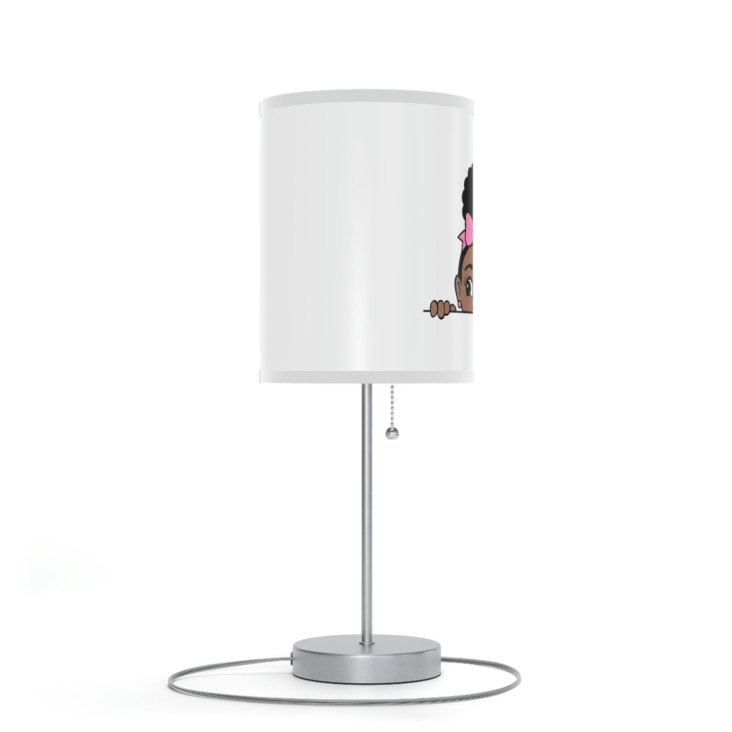 Girl Peek-A-Boo -Lamp on a Stand, US|CA plug