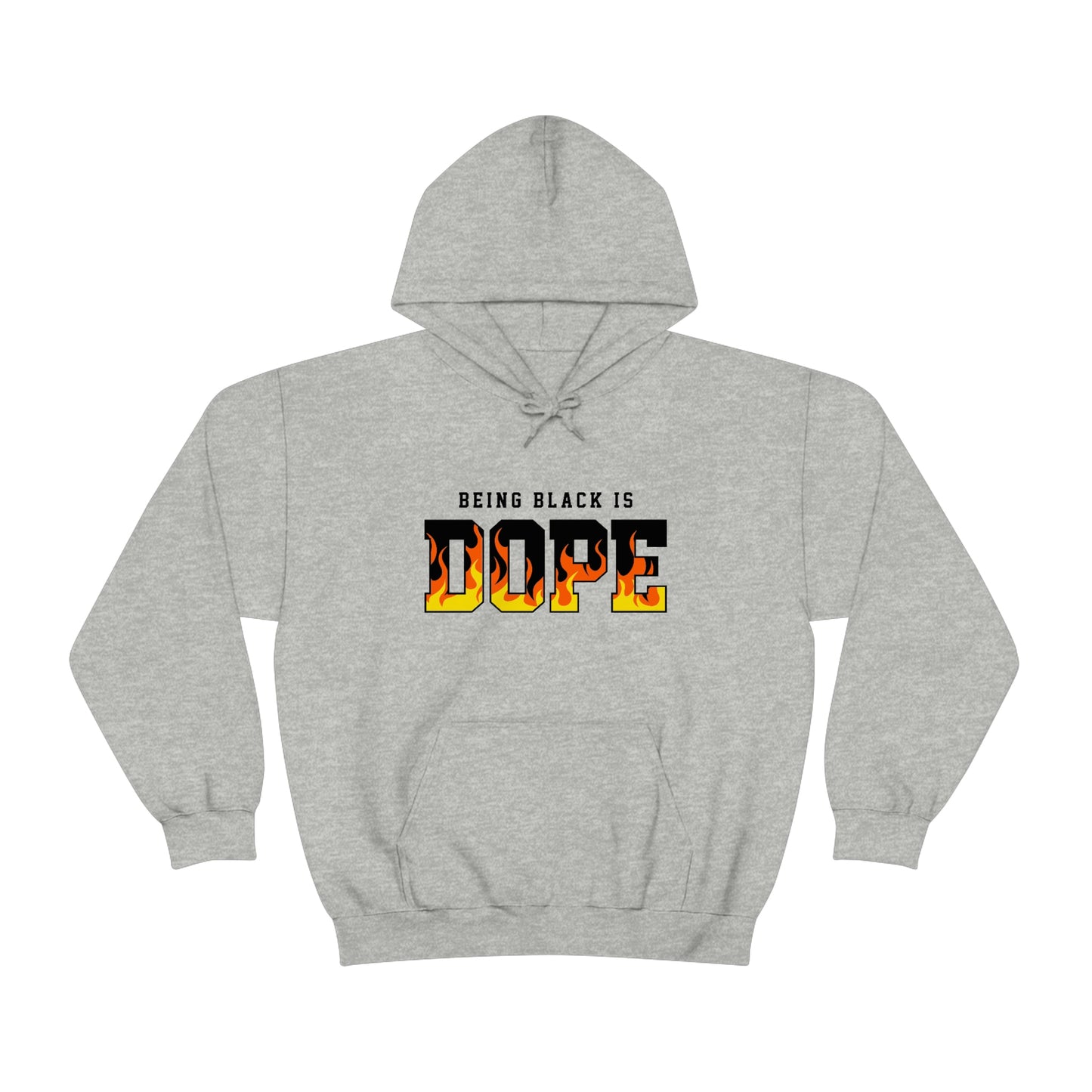 Being Black is Dope- Unisex Heavy Blend Hooded Sweatshirt