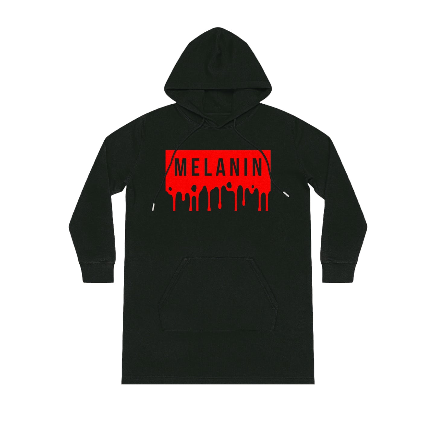 Melanin Drip-Streeter Hoodie Dress