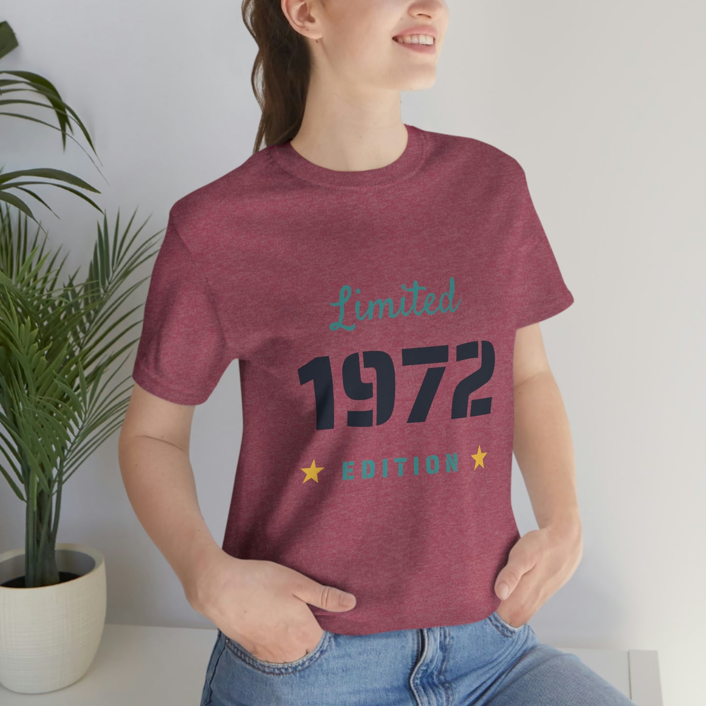 1972-Unisex Jersey Short Sleeve Tee