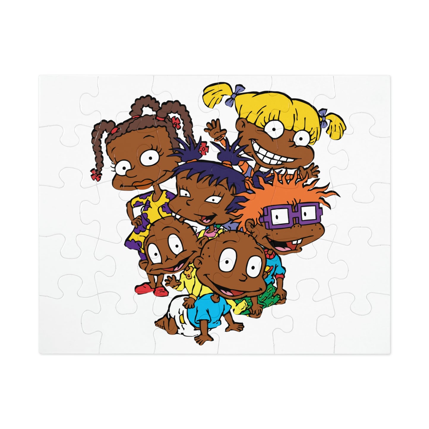 Afro-Ruggrats- Jigsaw Puzzle (30, 110, 252, 500,1000-Piece)