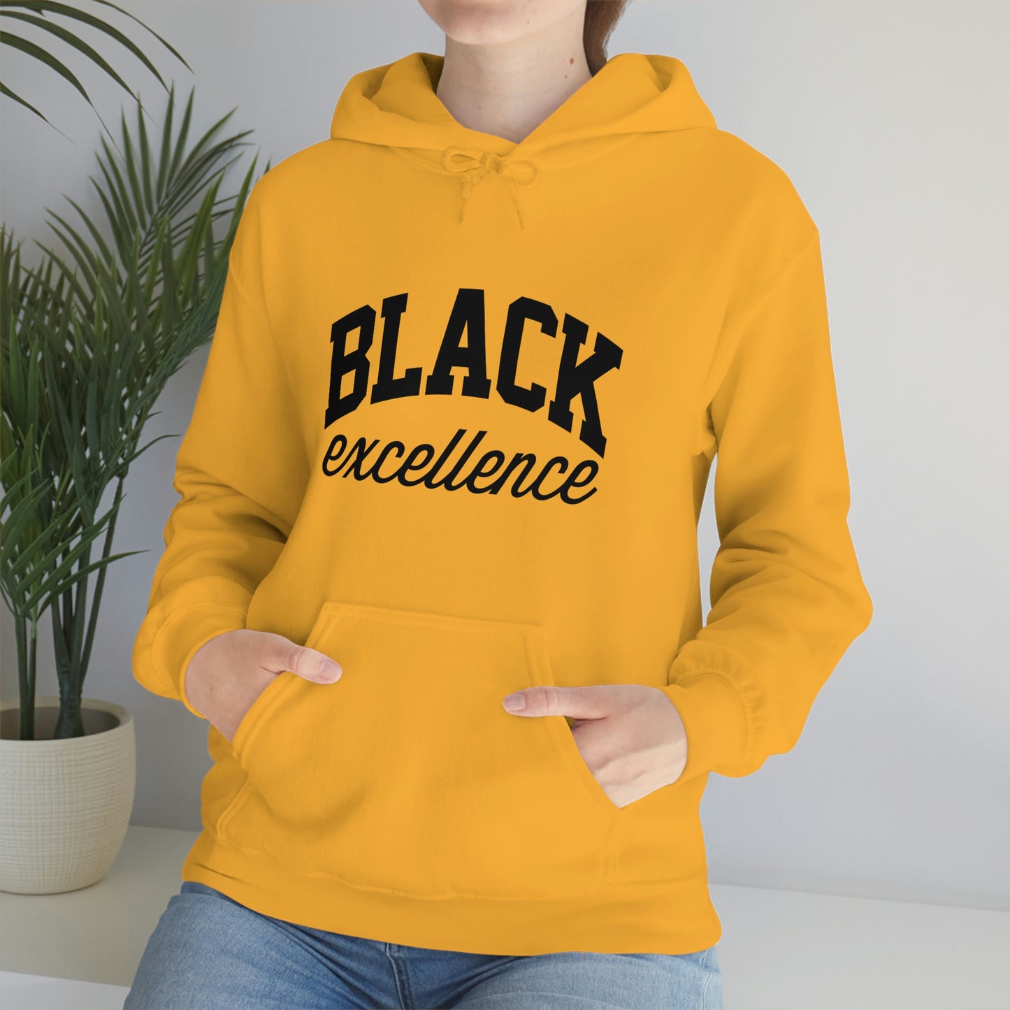 Black Excellence-Unisex Heavy Blend Hooded Sweatshirt