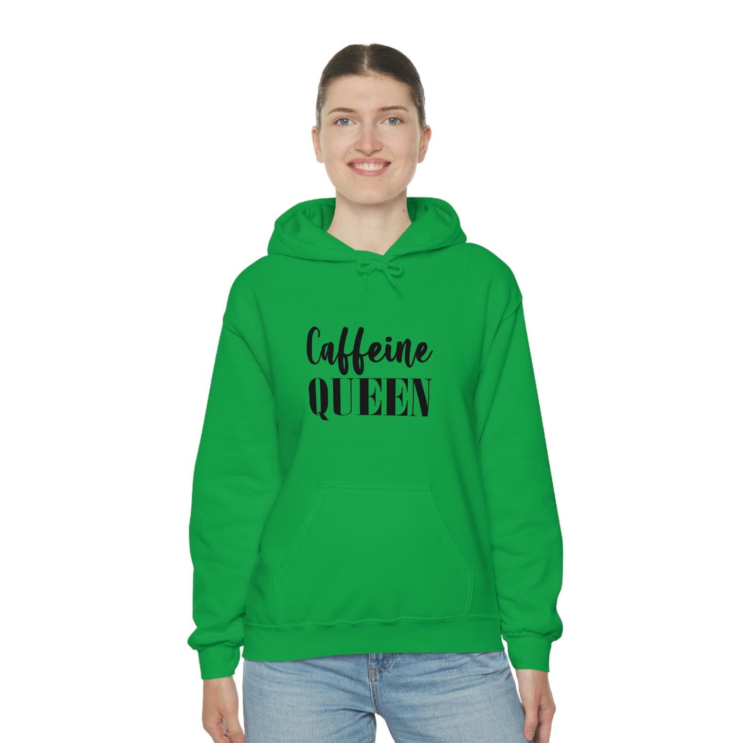 Caffeine Queen Unisex Heavy Blend Hooded Sweatshirt