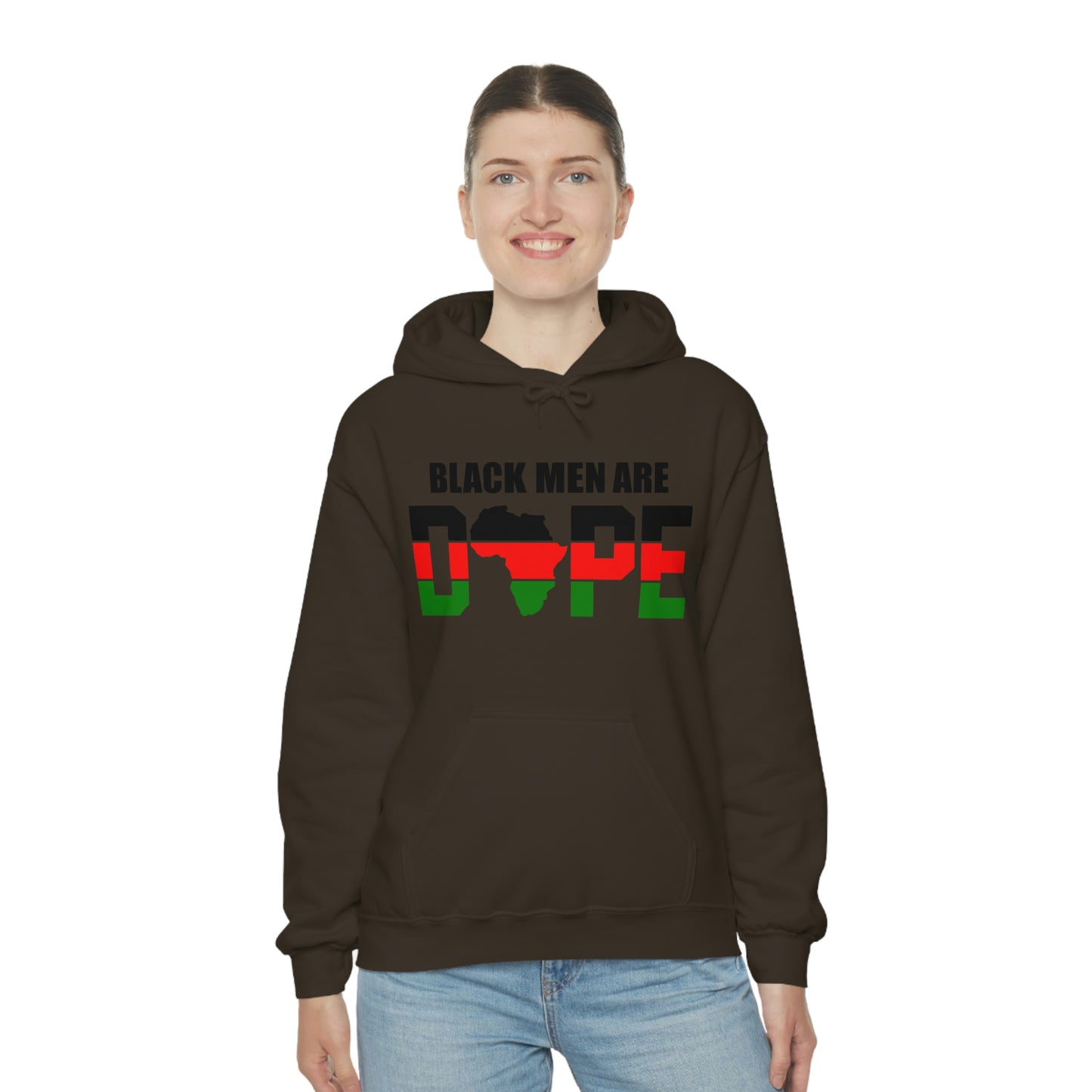 Black Men are Dope- Unisex Heavy Blend Hooded Sweatshirt