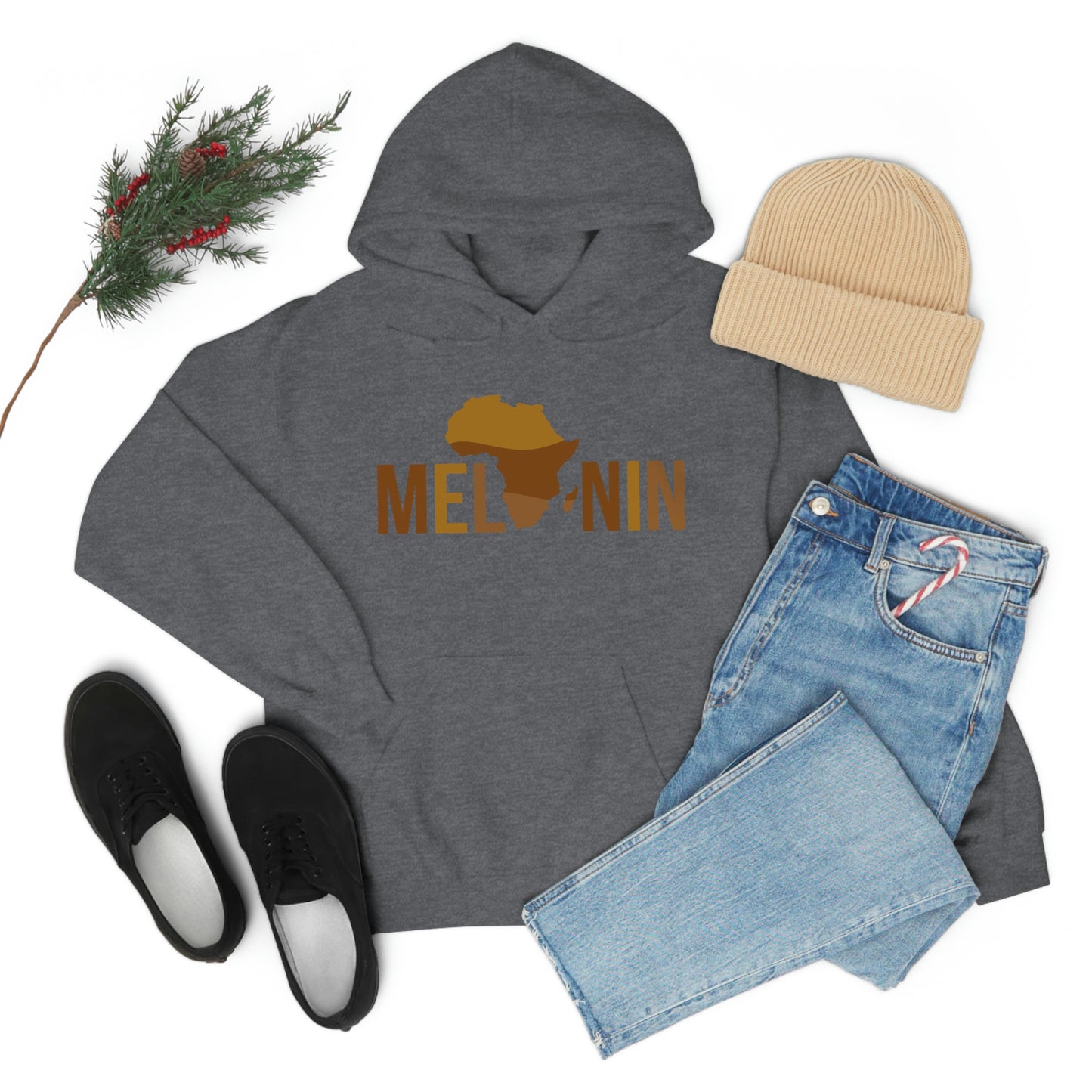 Melanin-Unisex Heavy Blend Hooded Sweatshirt