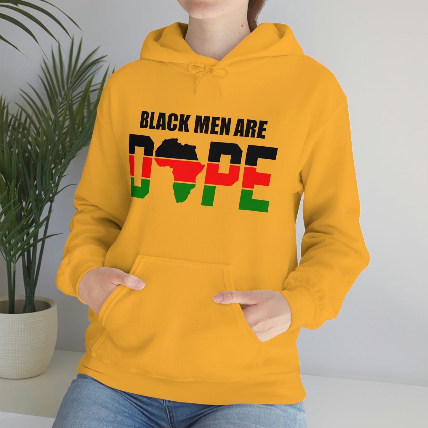 Black Men are Dope- Unisex Heavy Blend Hooded Sweatshirt