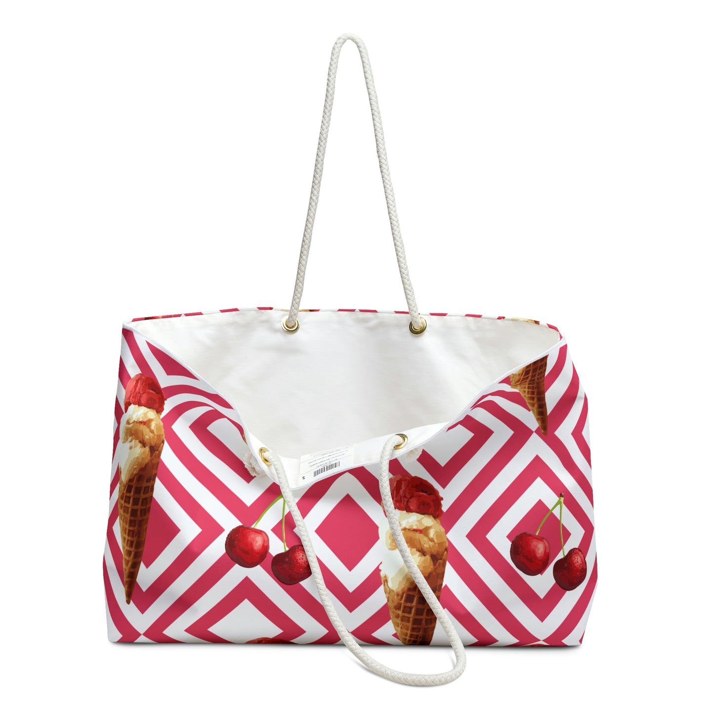 Cherry Ice Cream- Weekender Bag