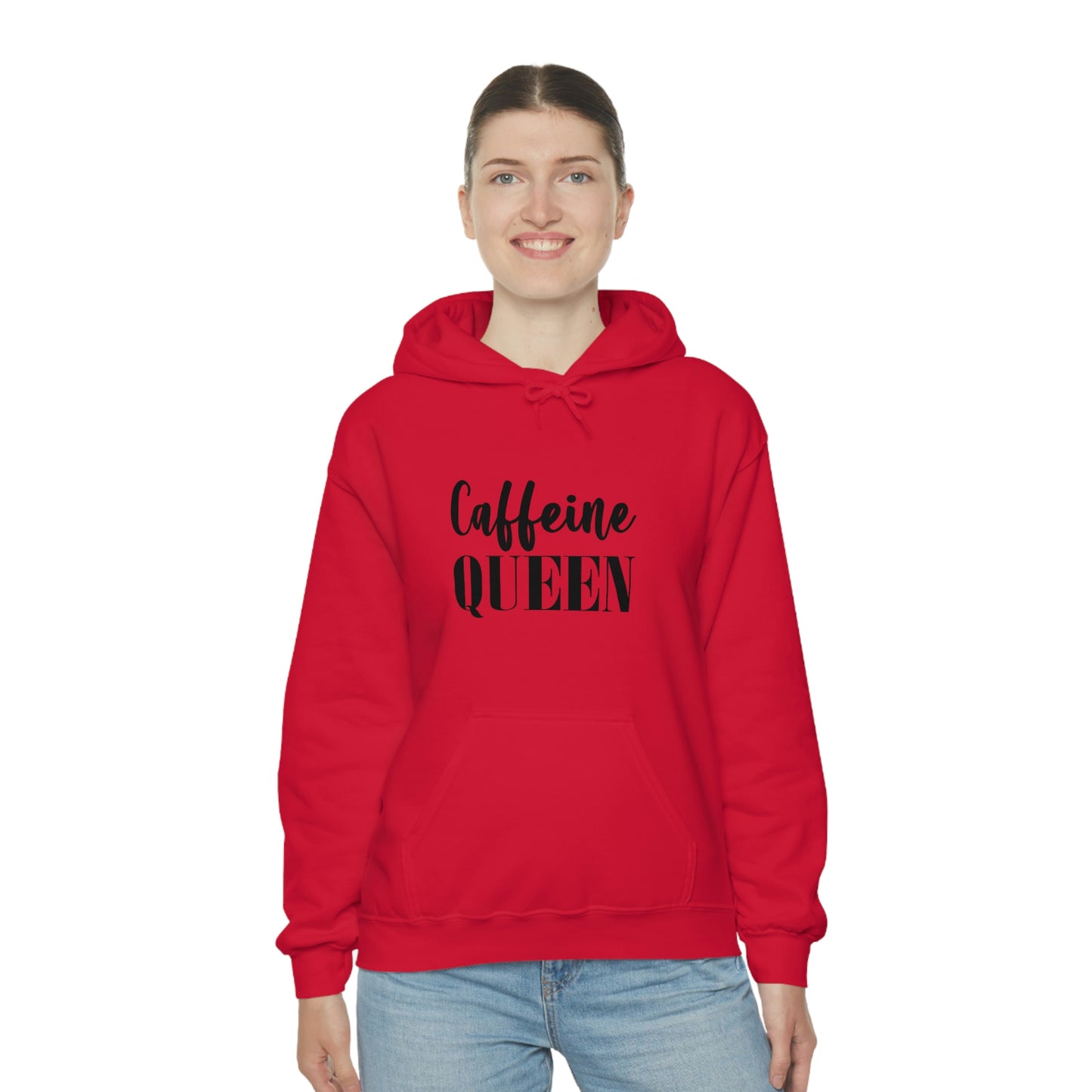 Caffeine Queen Unisex Heavy Blend Hooded Sweatshirt