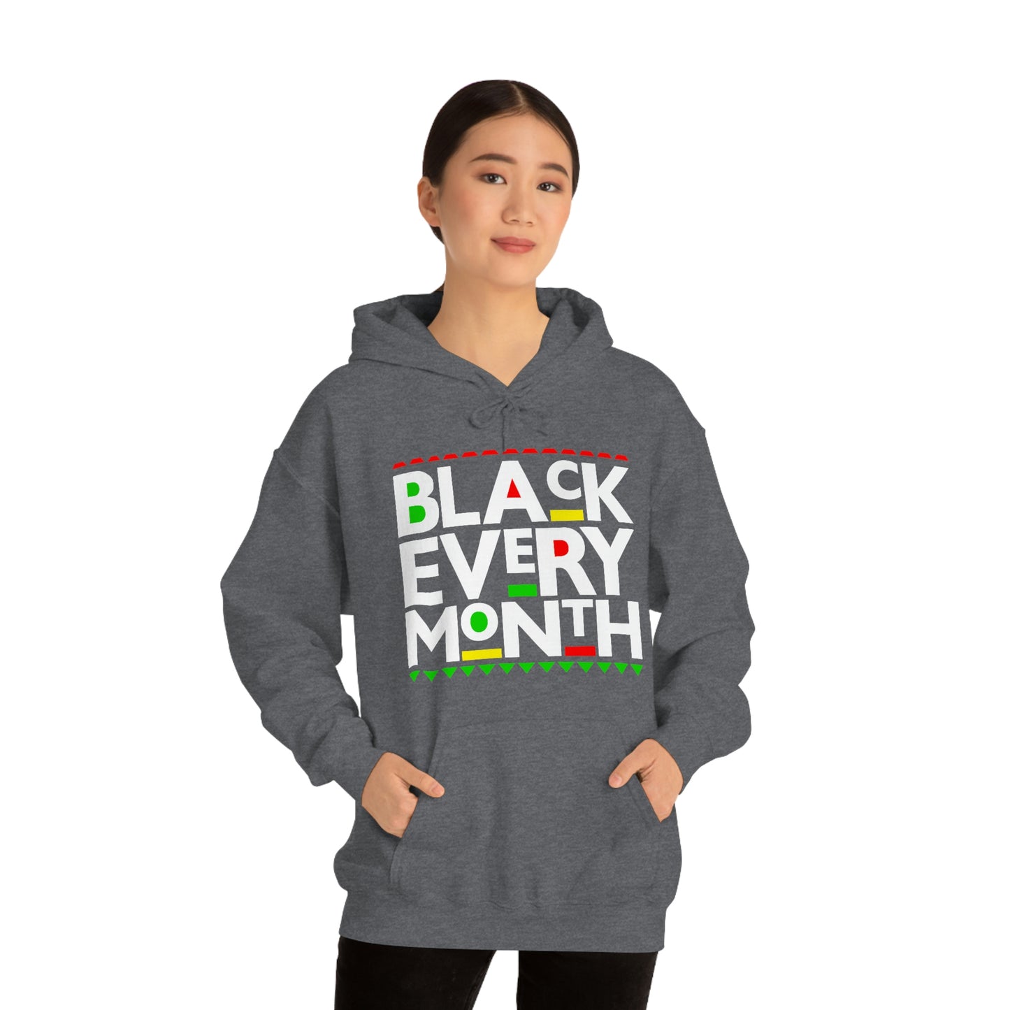 Black Every Month-Unisex Heavy Blend Hooded Sweatshirt