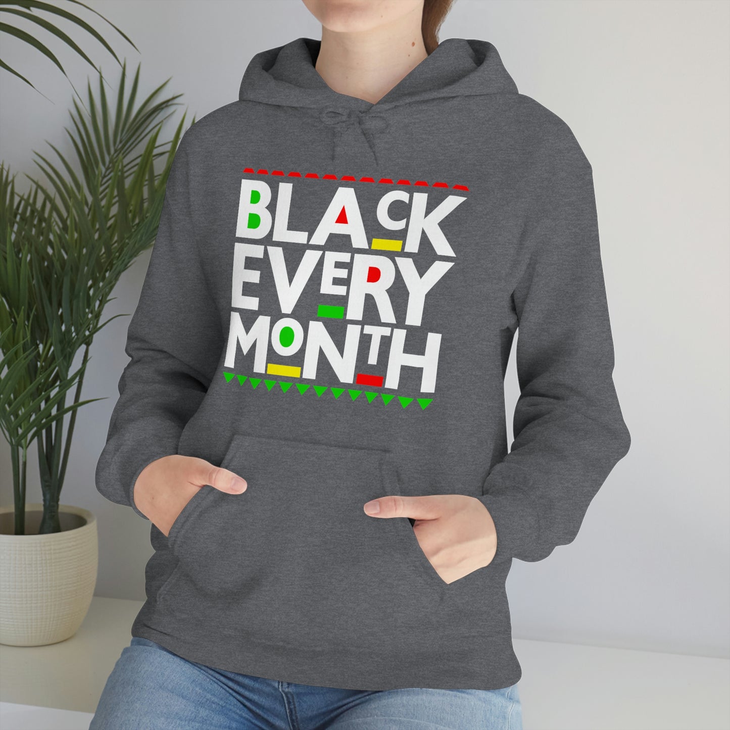 Black Every Month-Unisex Heavy Blend Hooded Sweatshirt