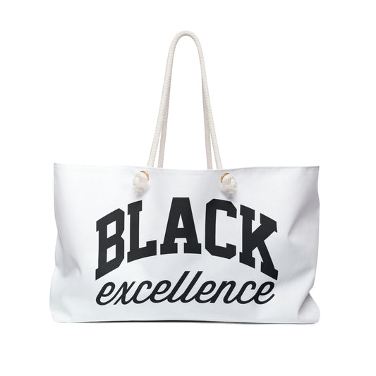 Black Excellence- Weekender Bag