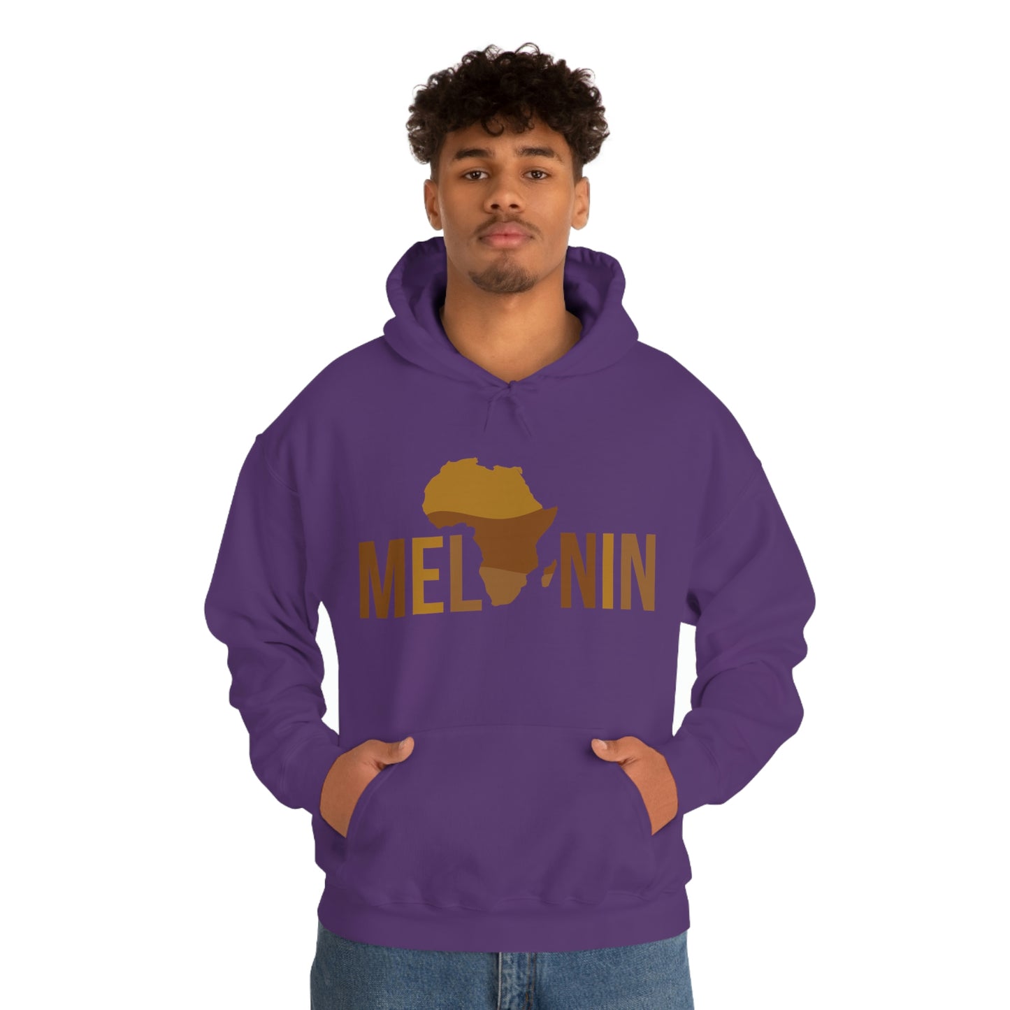 Melanin-Unisex Heavy Blend Hooded Sweatshirt