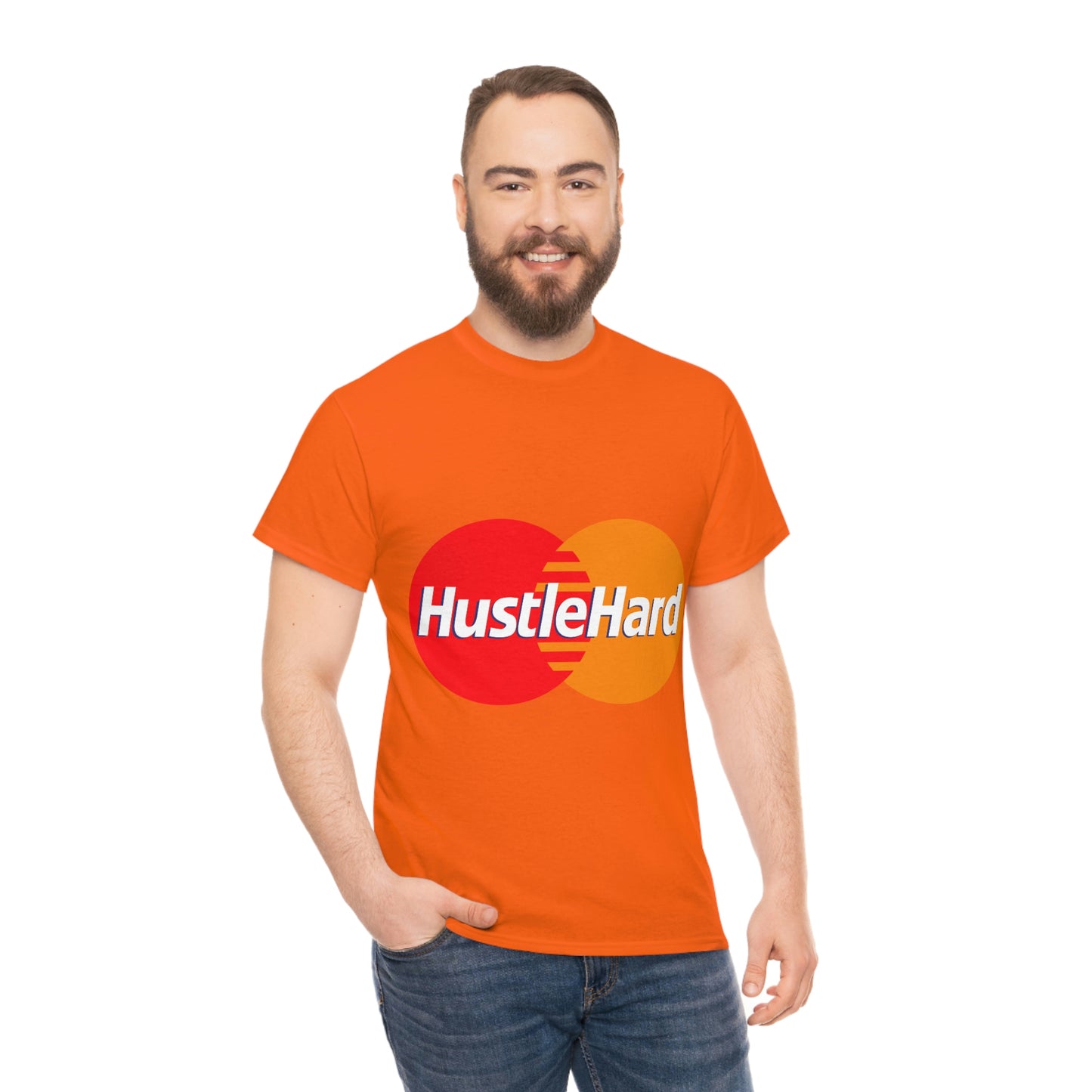 Hustle Hard -Unisex Heavy Cotton Tee