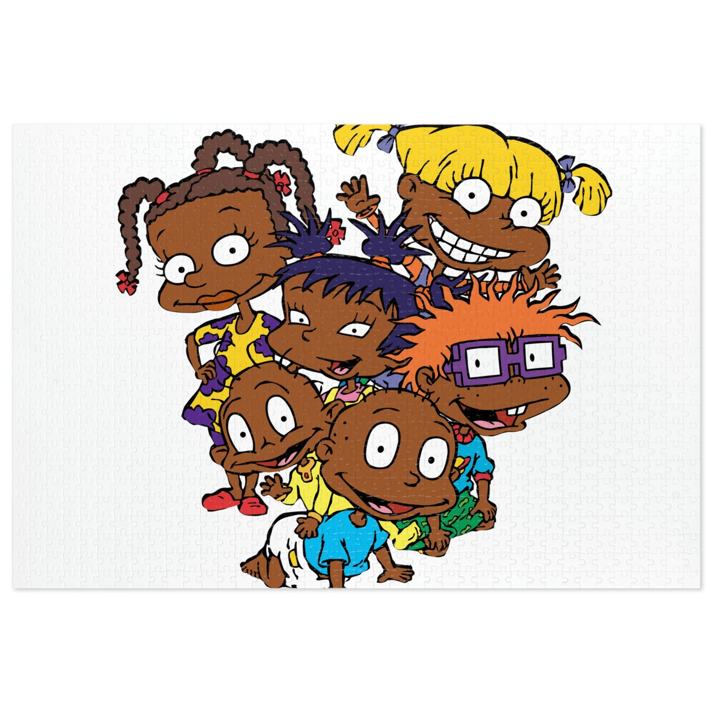 Afro-Ruggrats- Jigsaw Puzzle (30, 110, 252, 500,1000-Piece)