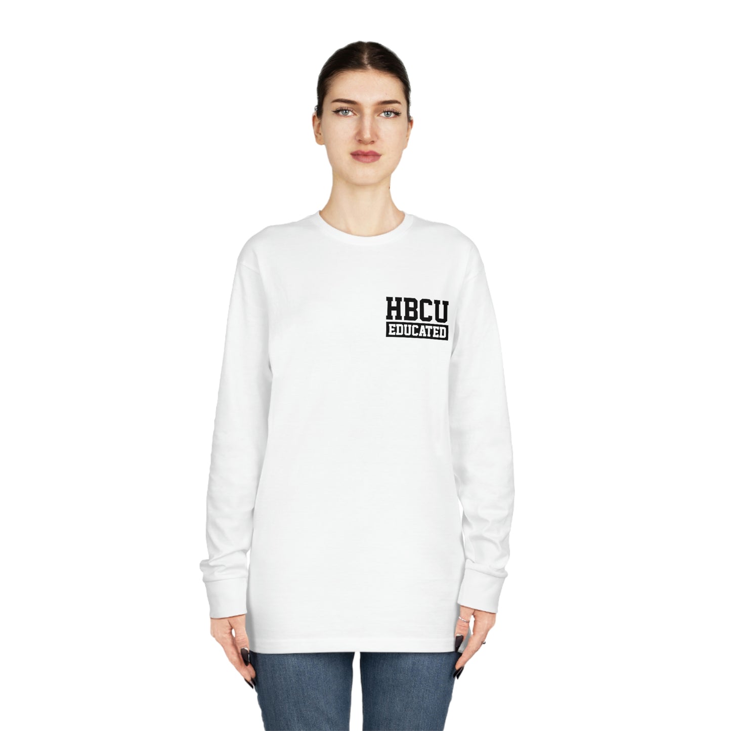 HBCU Graduate -Long Sleeve Crewneck Tee