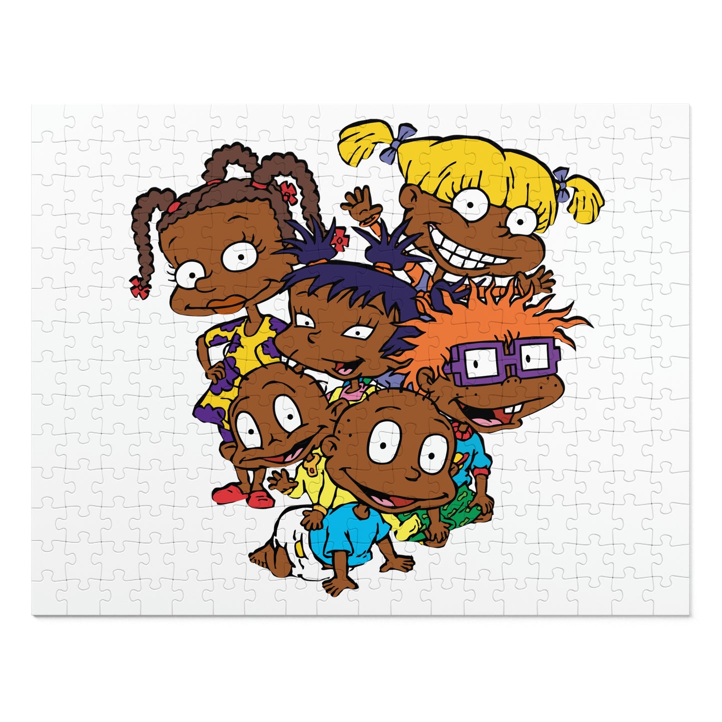 Afro-Ruggrats- Jigsaw Puzzle (30, 110, 252, 500,1000-Piece)