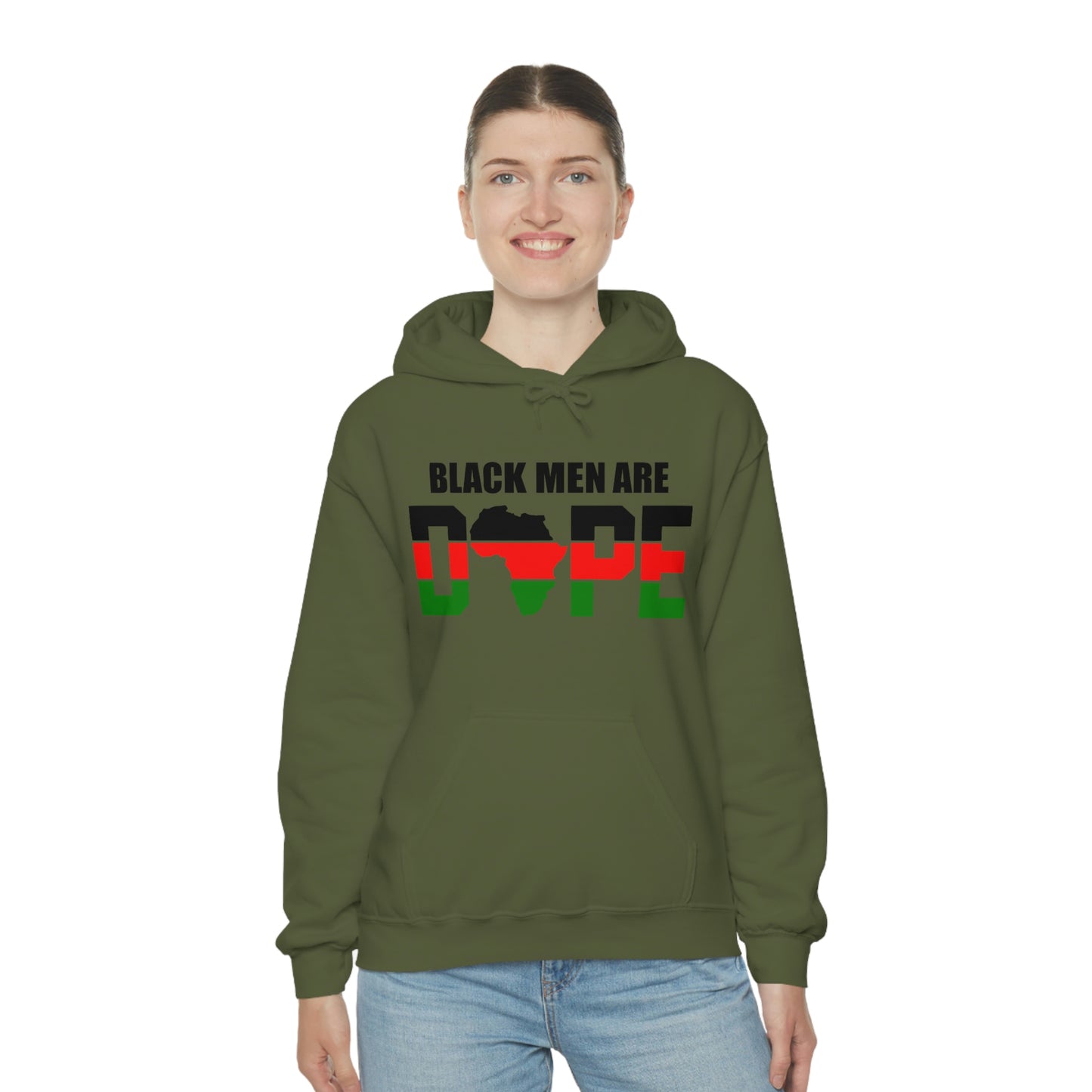 Black Men are Dope- Unisex Heavy Blend Hooded Sweatshirt