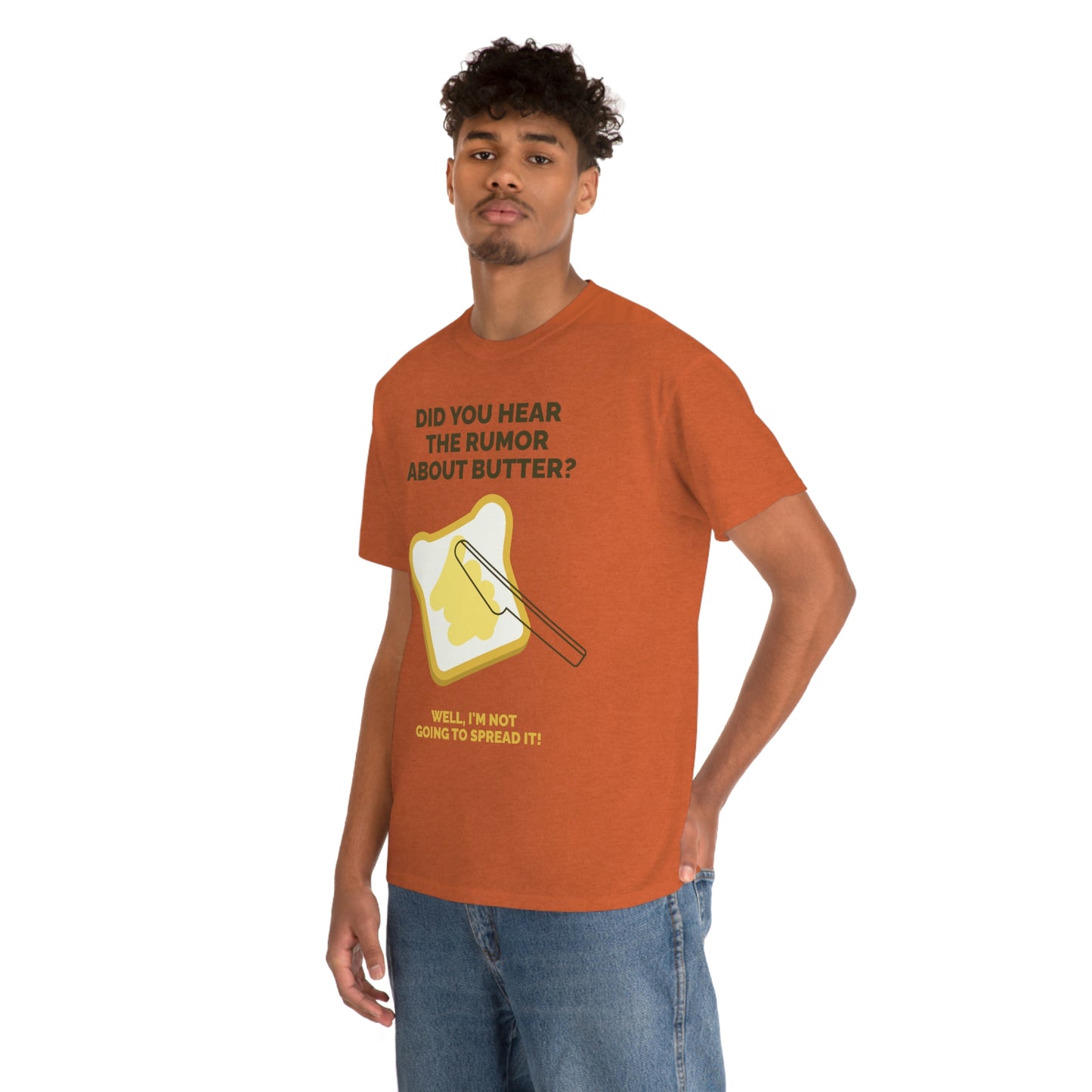 Bread and Butter-Unisex Heavy Cotton Tee