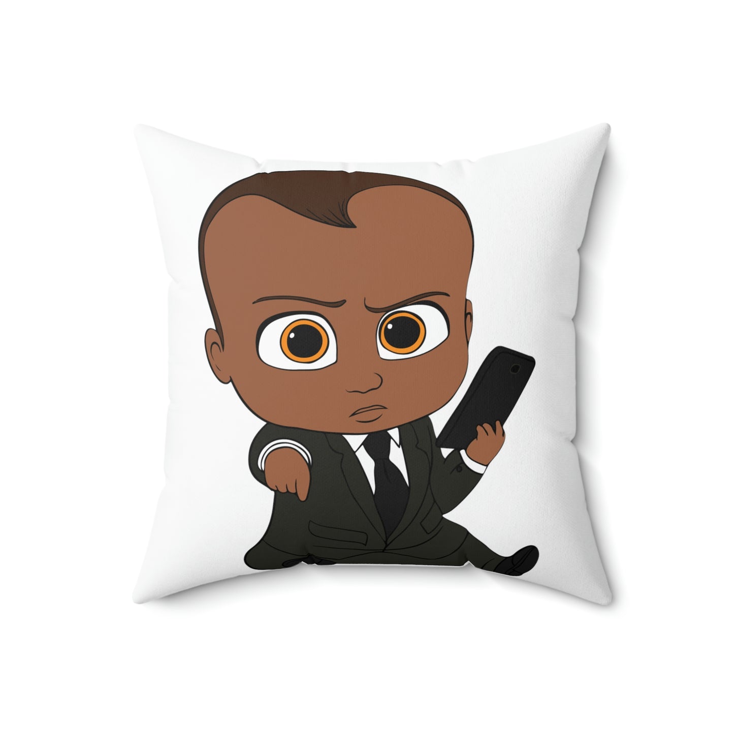 Boss Baby - Boy  -Spun Polyester Square Pillow