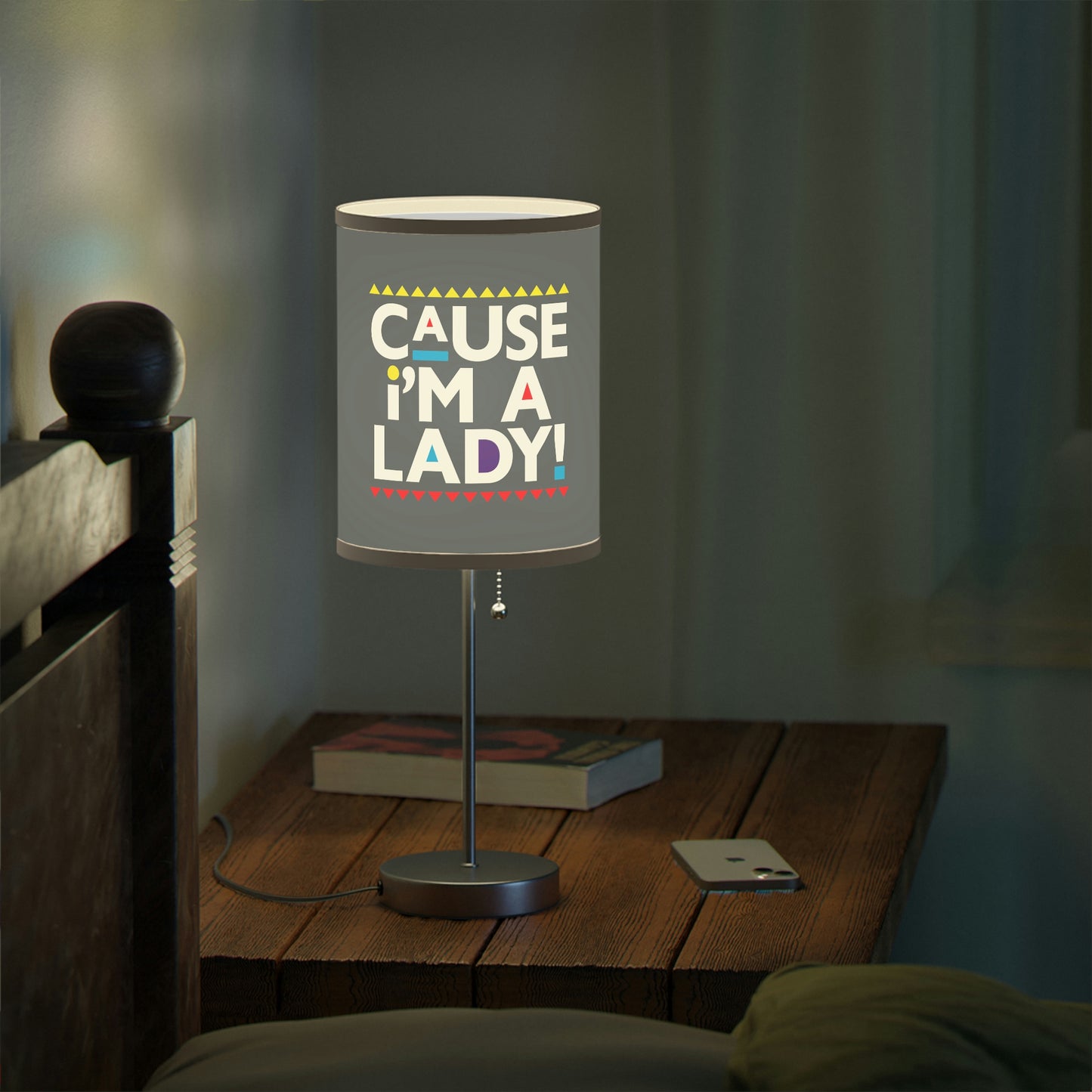 Cause I'm A Lady-Lamp on a Stand, US|CA plug