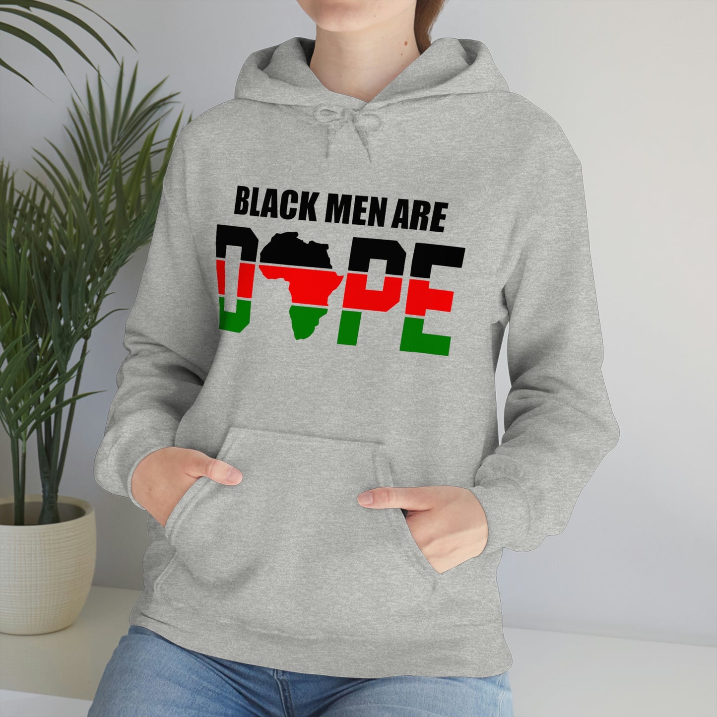 Black Men are Dope- Unisex Heavy Blend Hooded Sweatshirt