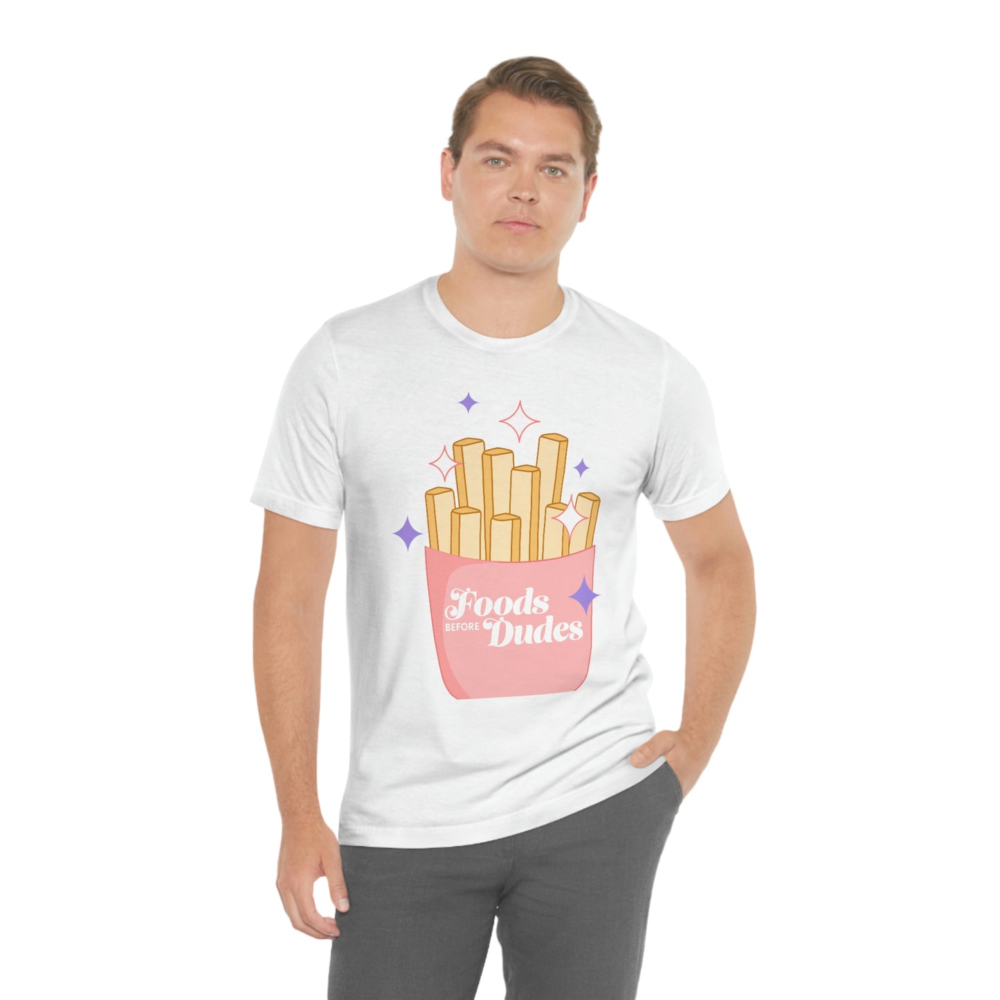 Fries Before Guys - Unisex Jersey Short Sleeve Tee