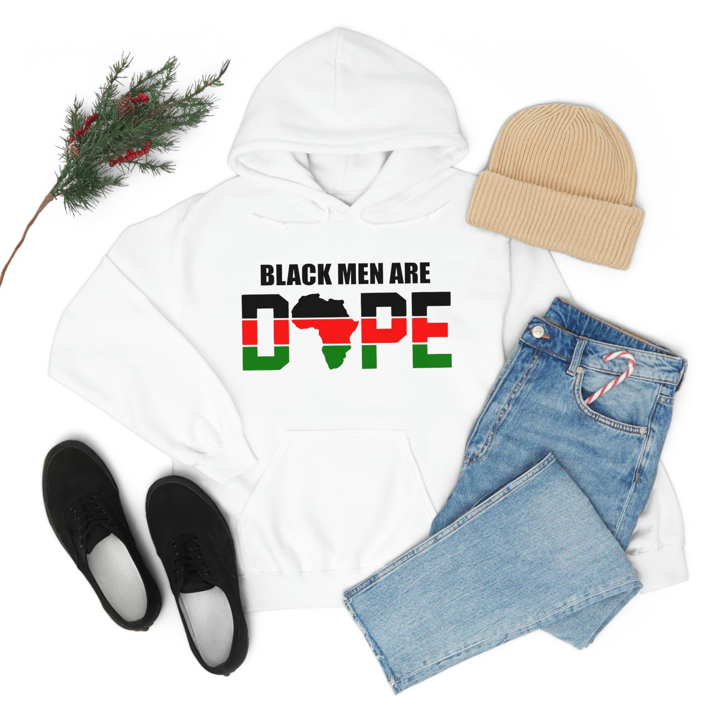 Black Men are Dope- Unisex Heavy Blend Hooded Sweatshirt