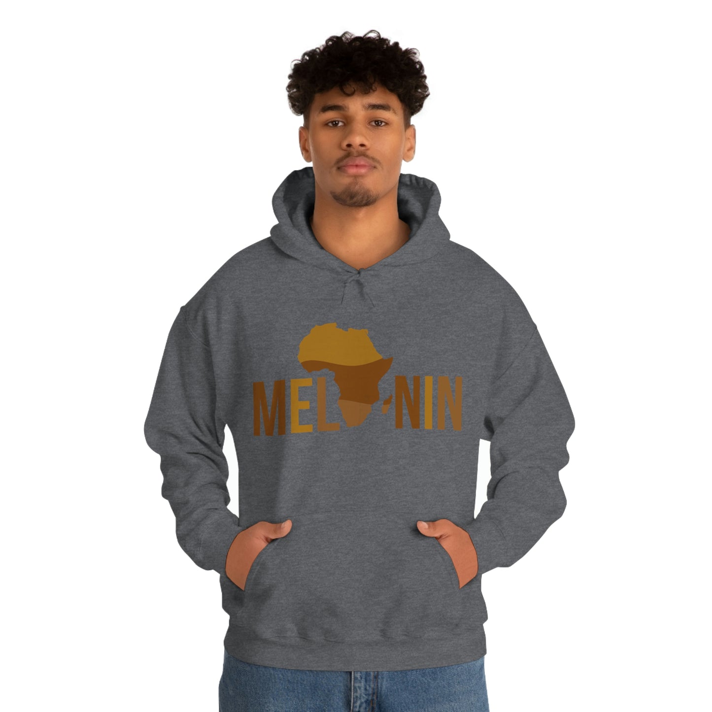 Melanin-Unisex Heavy Blend Hooded Sweatshirt